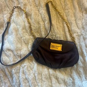 Marc Jacob’s deep purple cross body purse